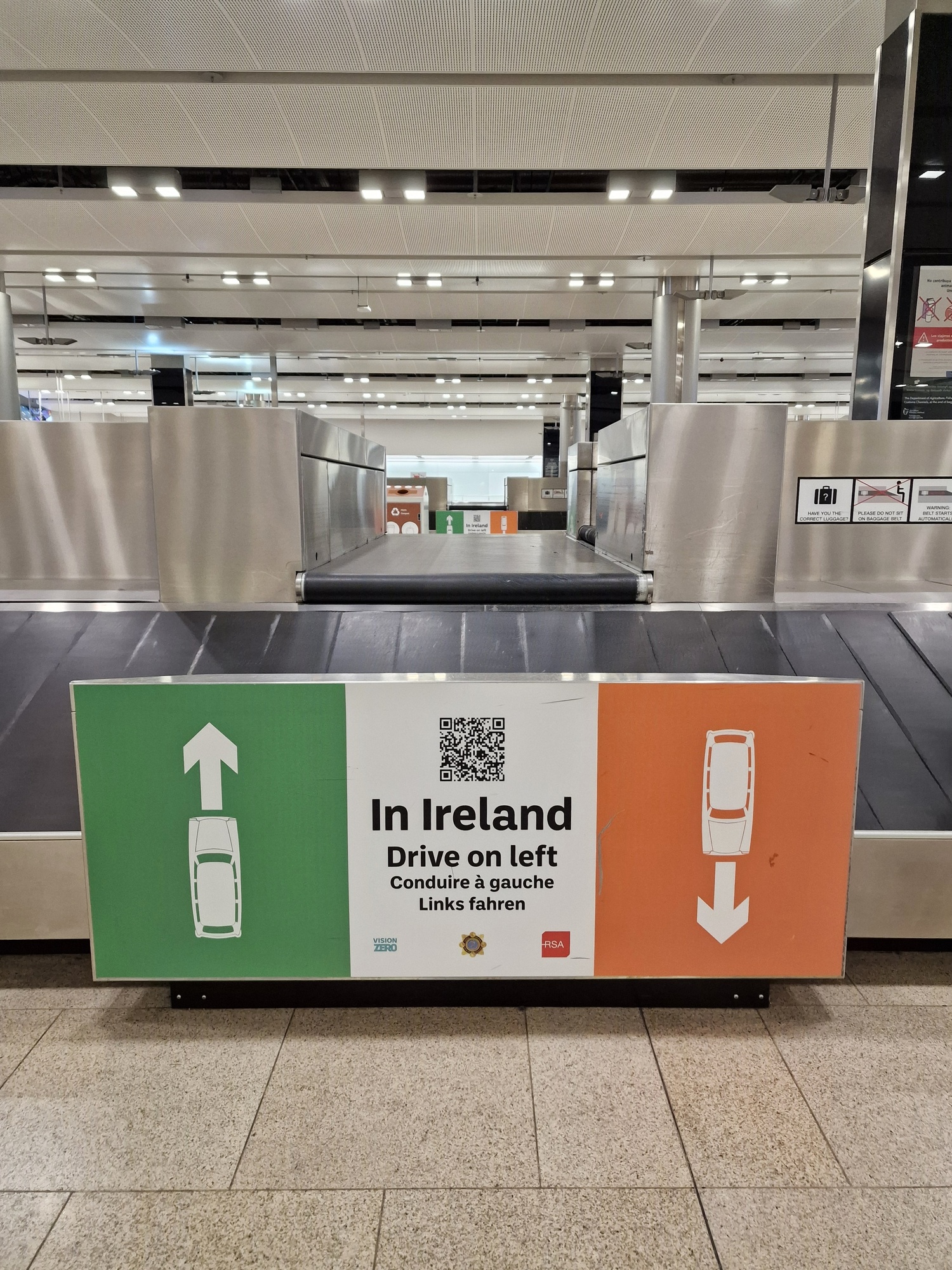 Driving Instructions for tourists at Dublin Airport!